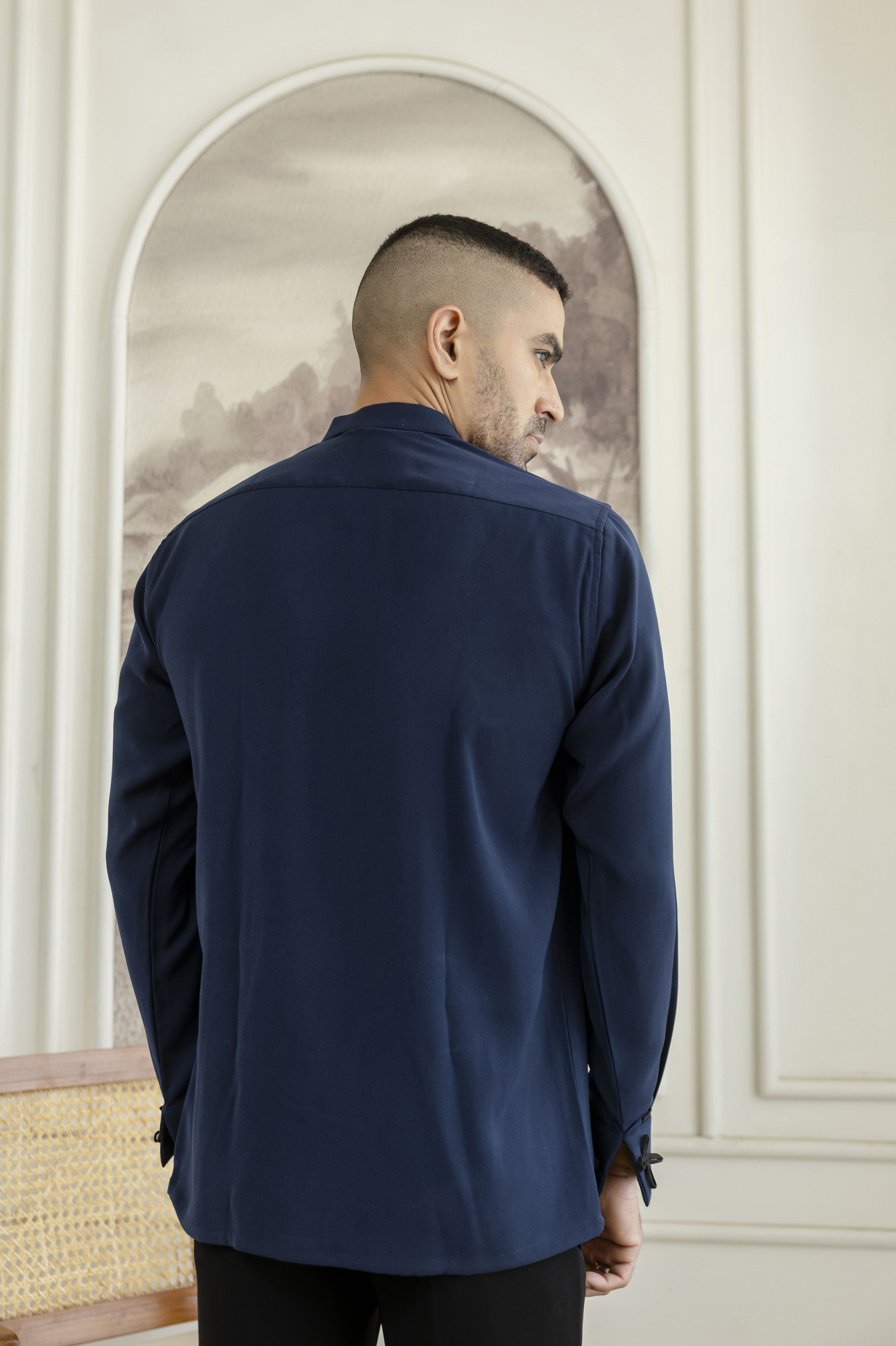 Loops Chained Shirt in Blue