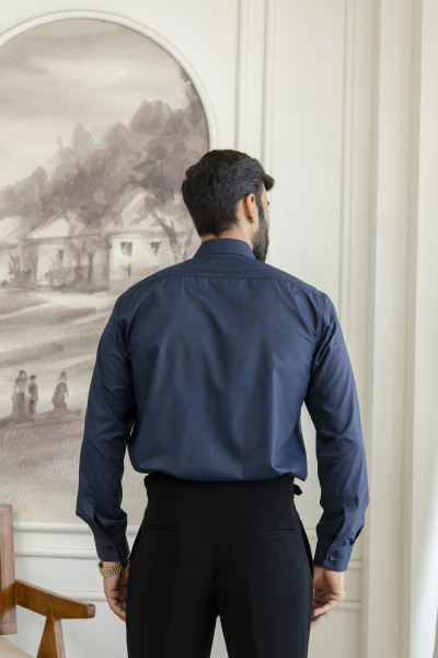 Hotfix Bird Shirt In Blue