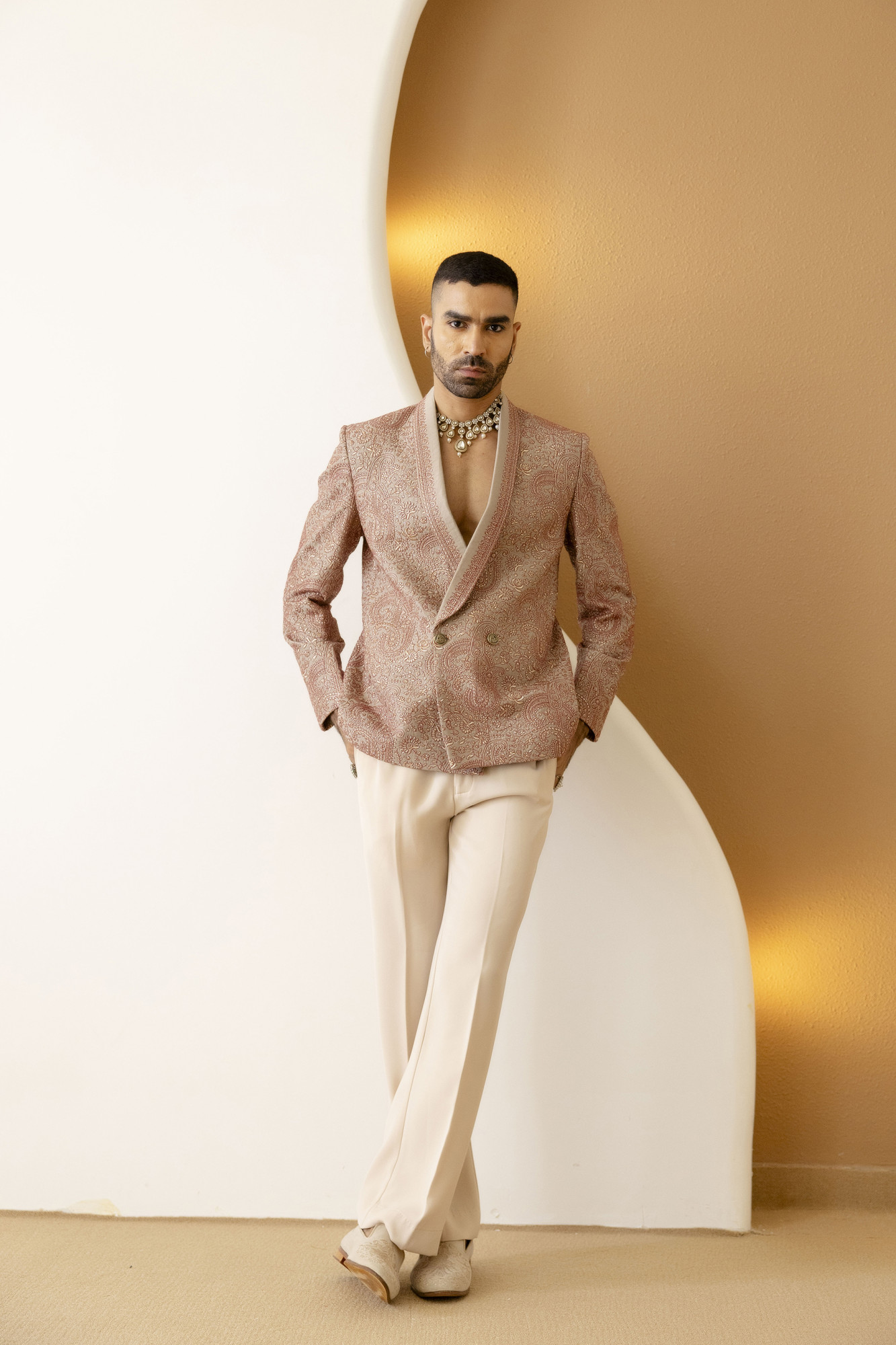 Kashmiri Embroidery Blazer