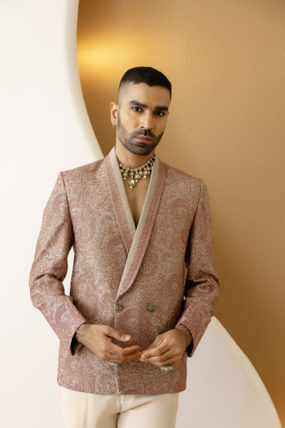 Kashmiri Embroidery Blazer