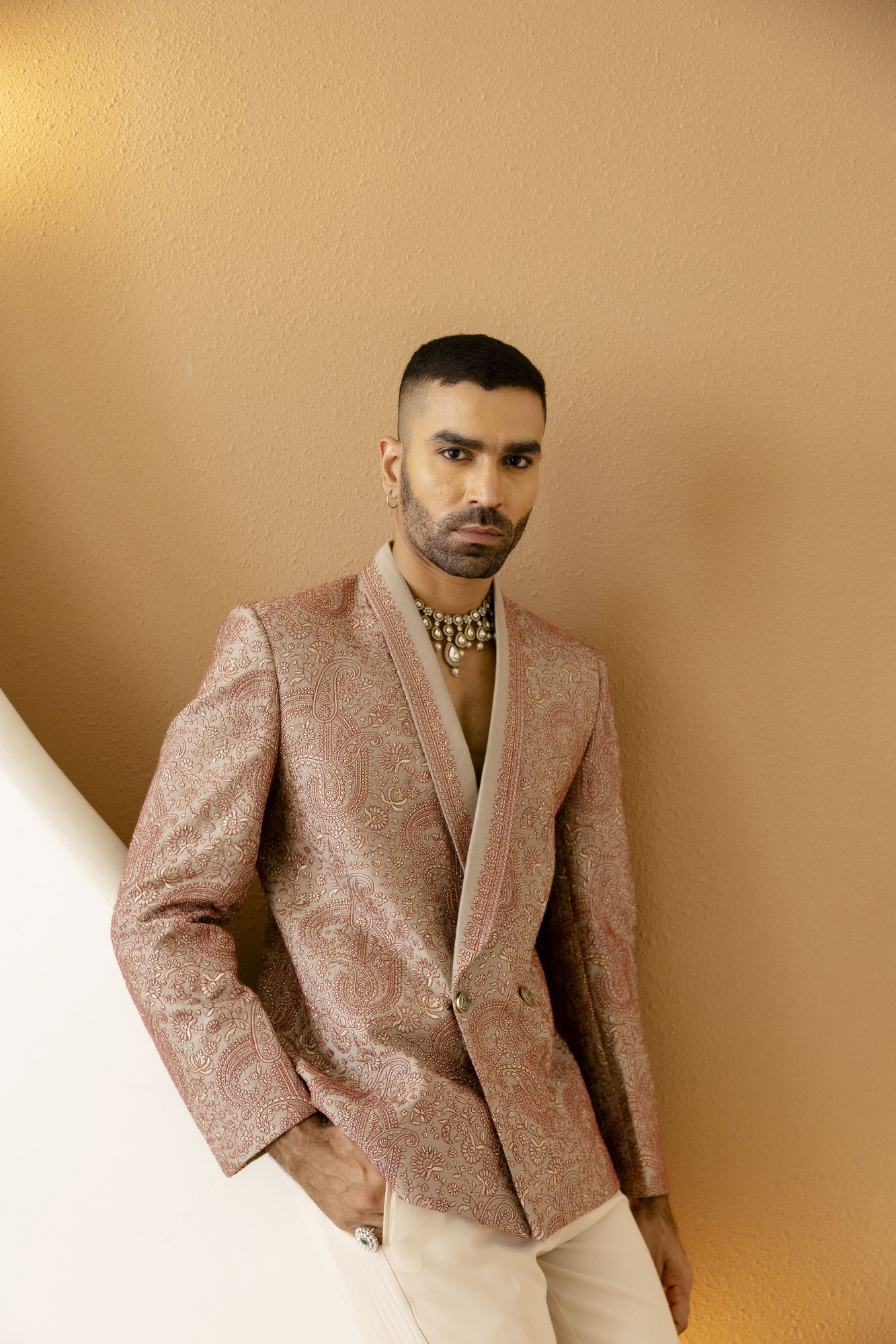 Kashmiri Embroidery Blazer