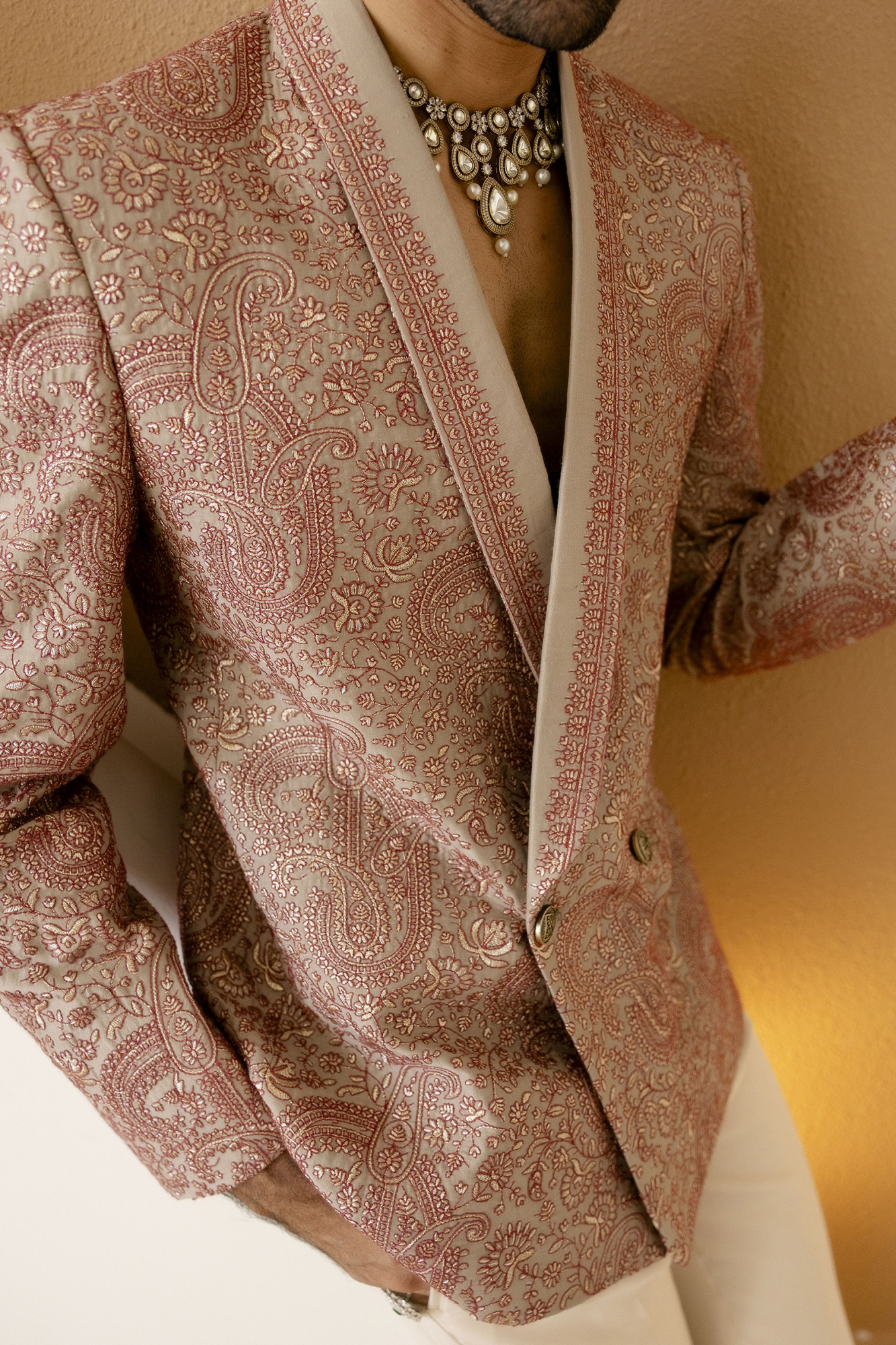 Kashmiri Embroidery Blazer