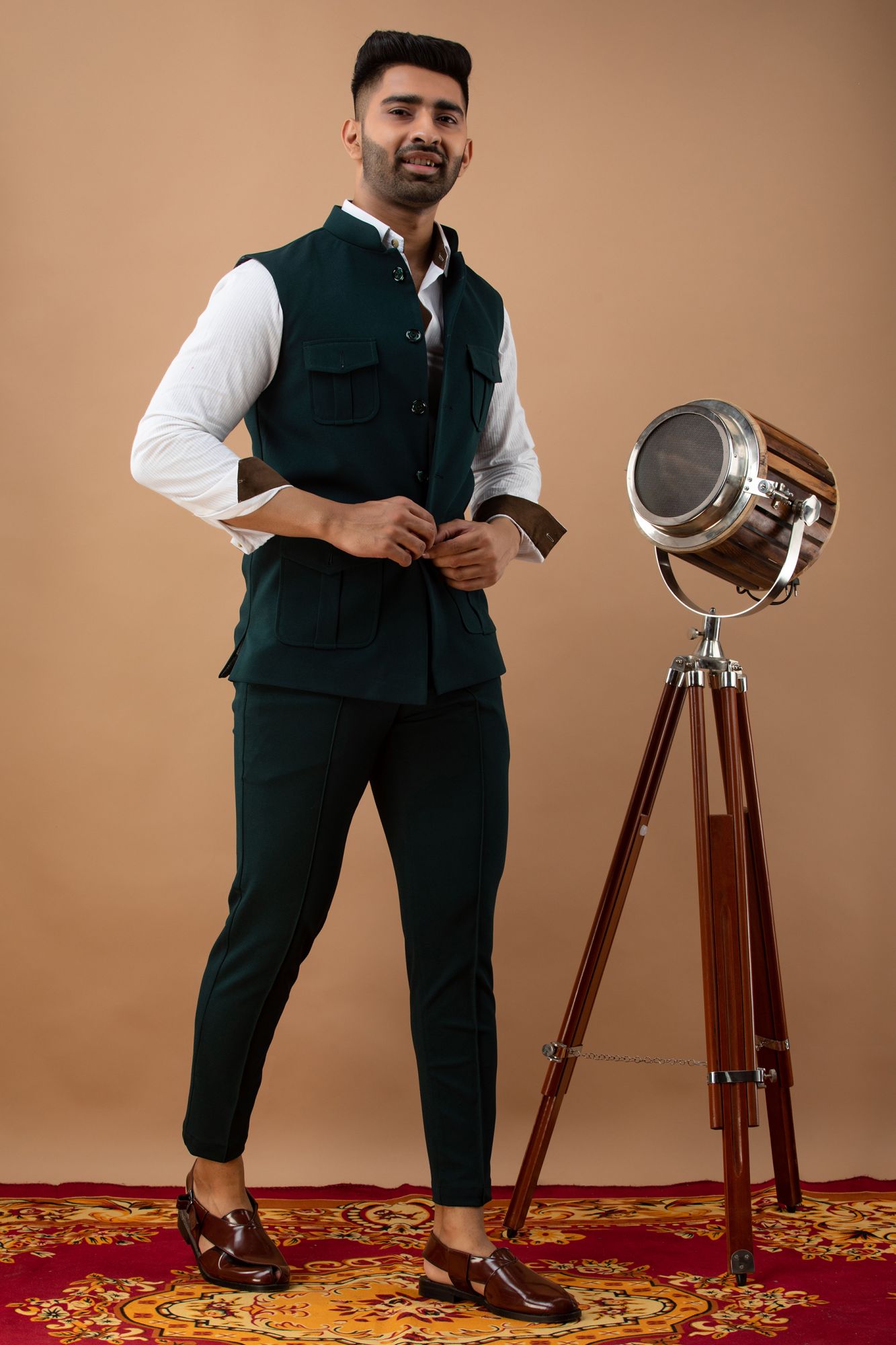 Bottle Green Hunter Jacket