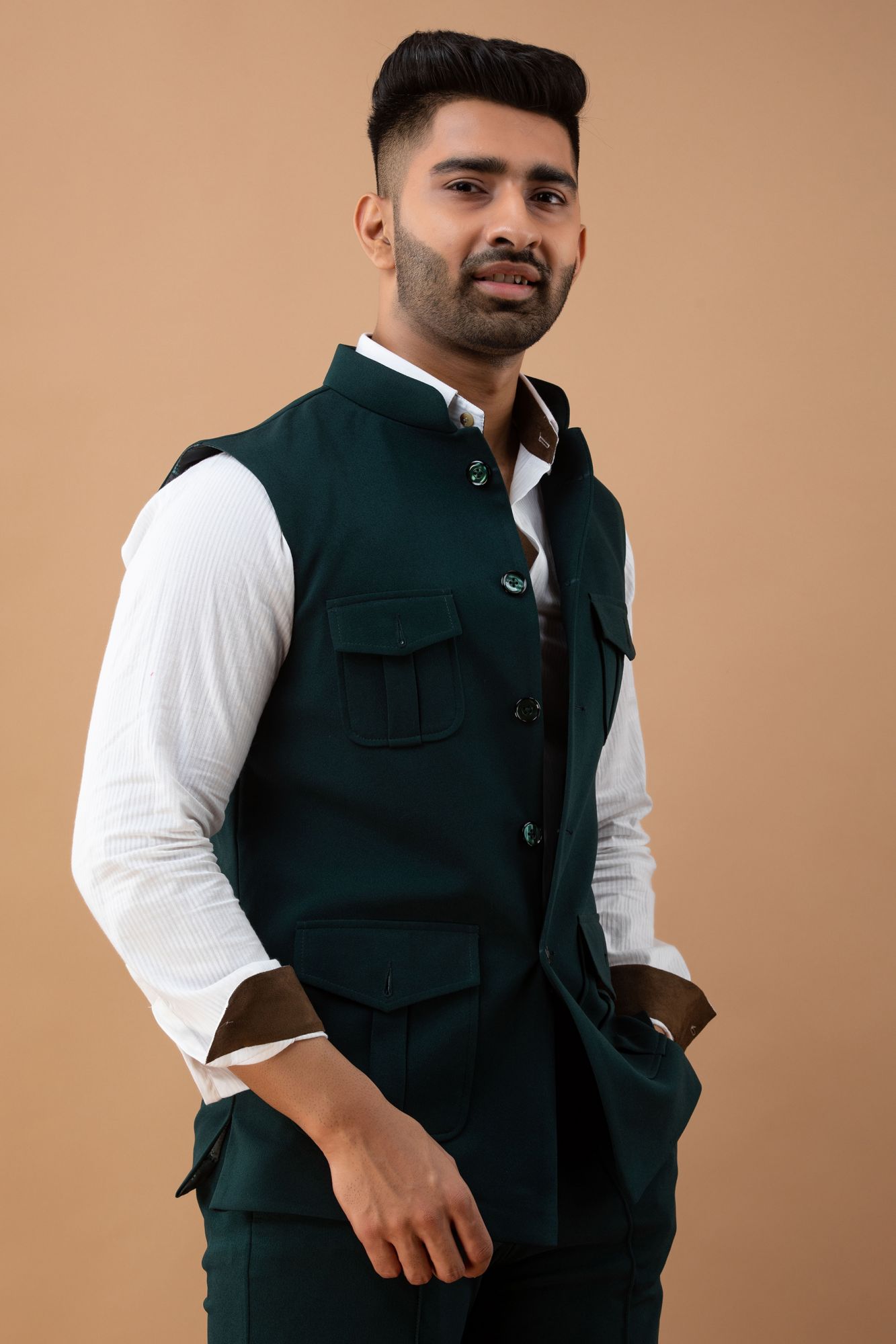 Bottle Green Hunter Jacket