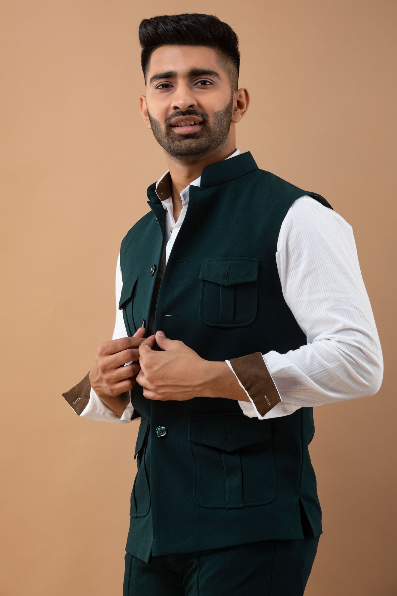 Bottle Green Hunter Jacket