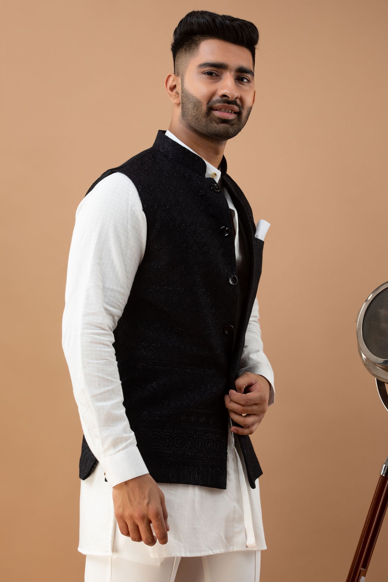 Black Embroidered Jacket