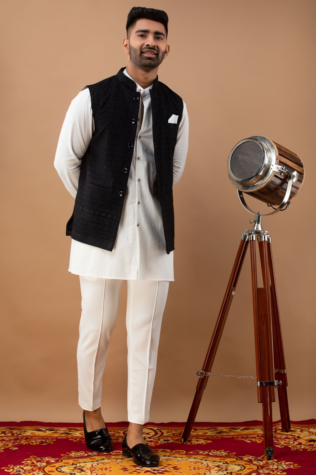 Black Embroidered Jacket