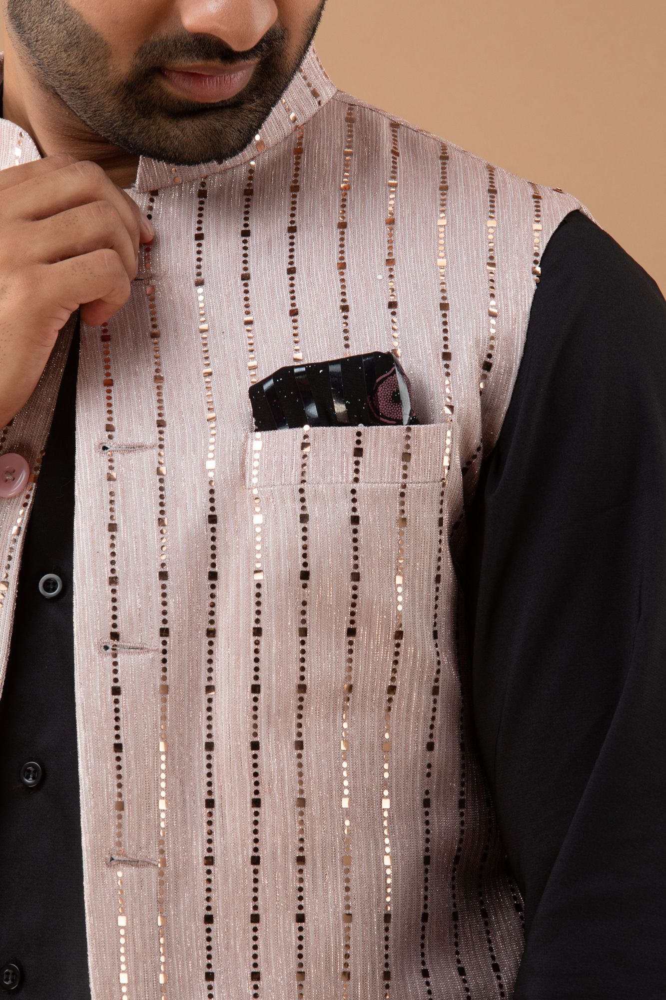 Pink Sequin Jacket