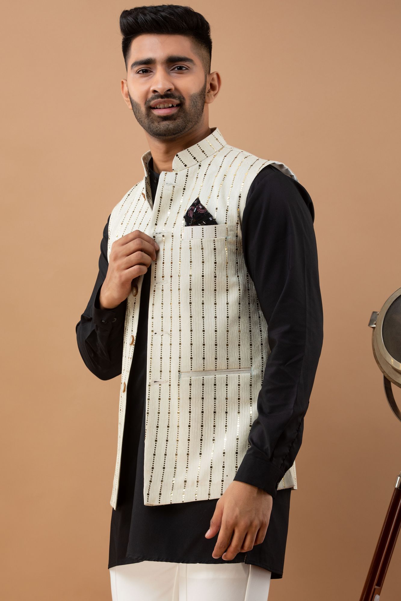 Golden Sequin Jacket