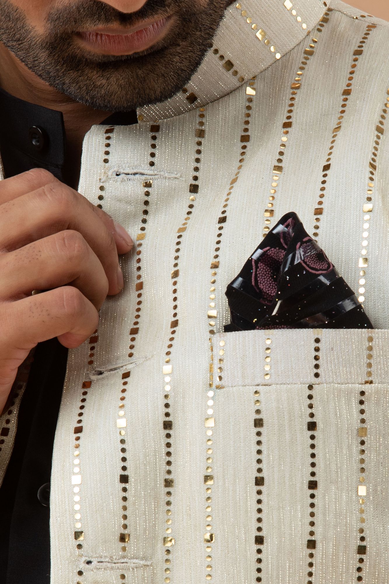 Golden Sequin Jacket