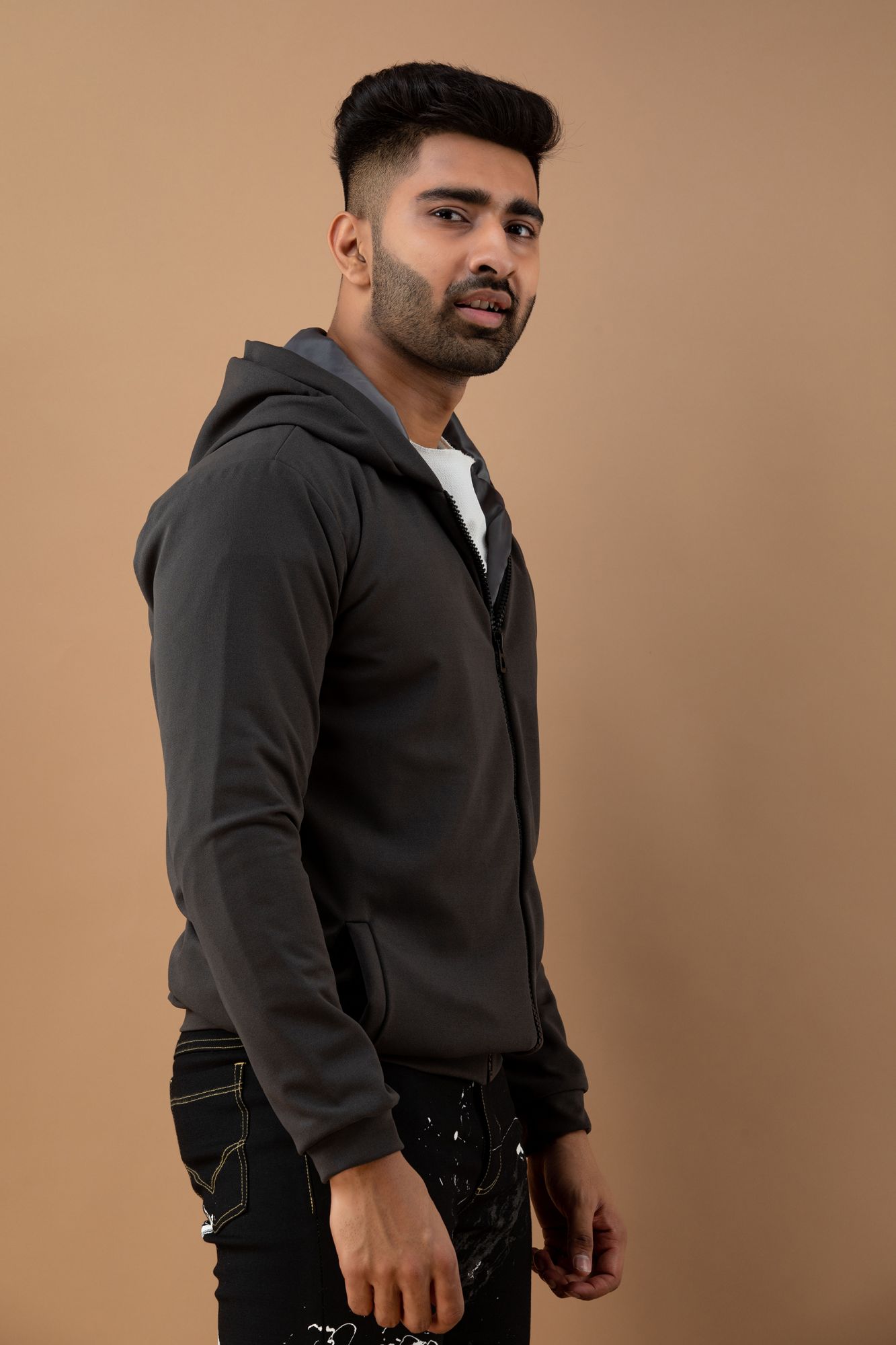 Scuba Jacket in Grey