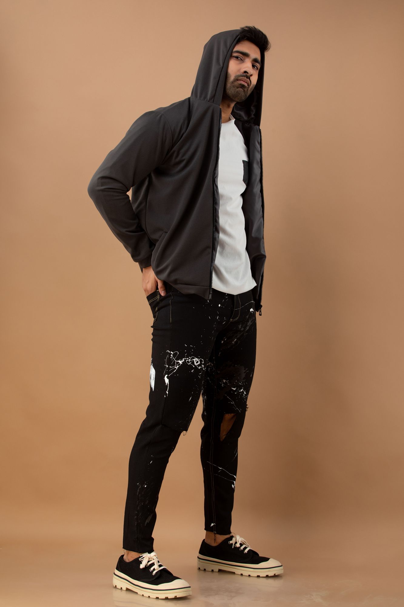 Scuba Jacket in Grey