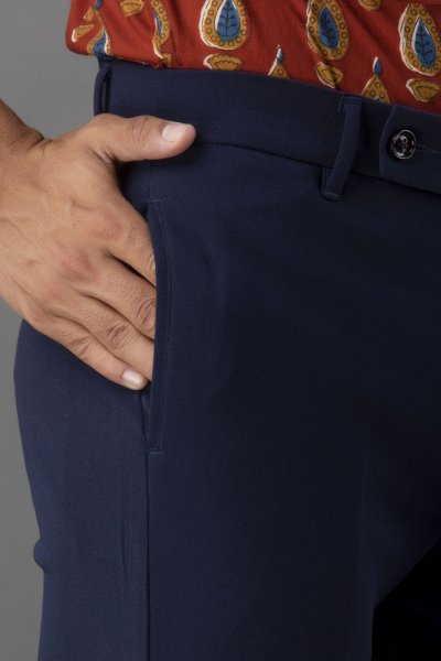Bootcut Pants In Blue