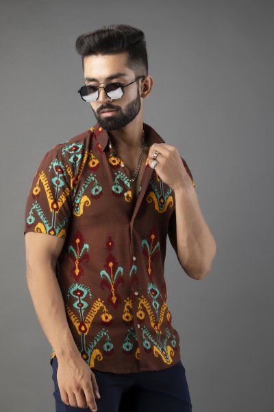 Printed Flowing Shirt
