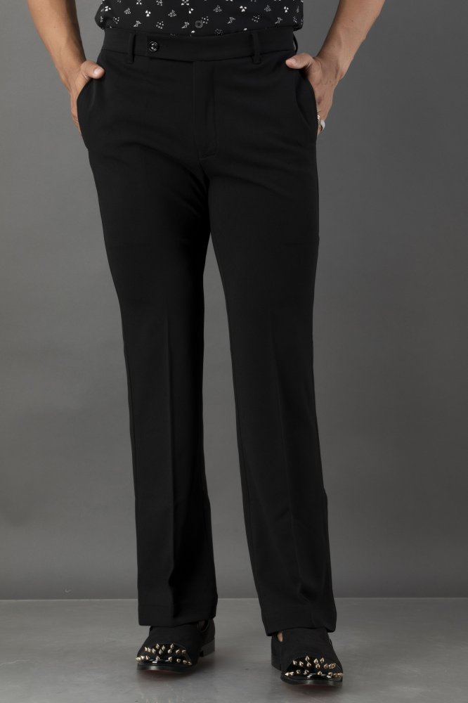 mens dress pants boot cut Bootcut Pants In Black