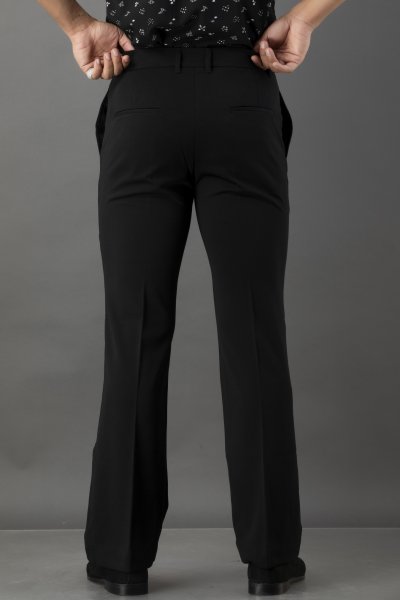 Bootcut Pants In Black