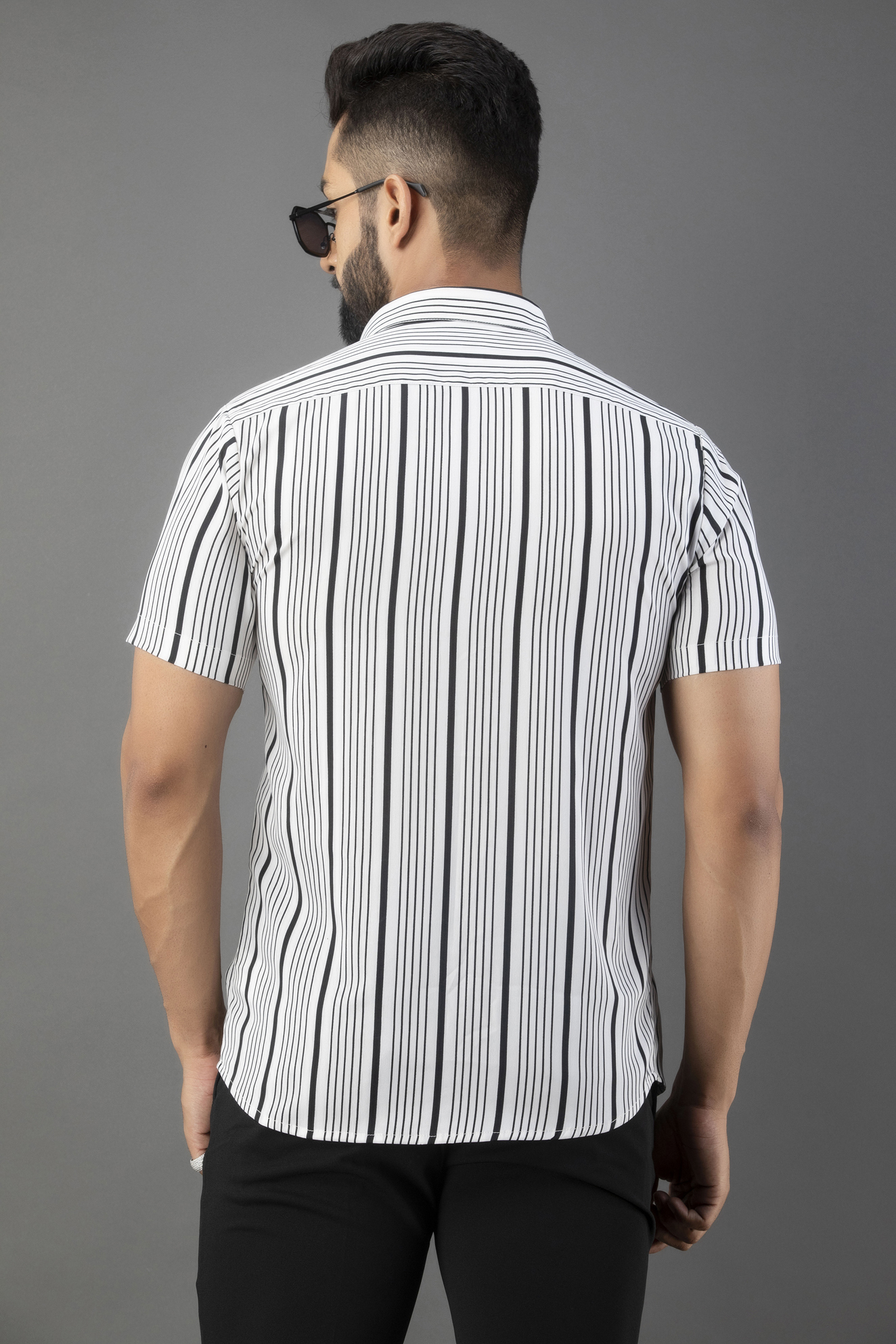 Flowing Striped Shirt