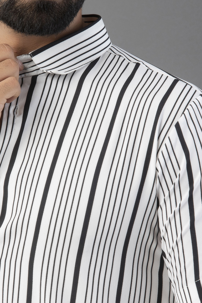 Flowing Striped Shirt