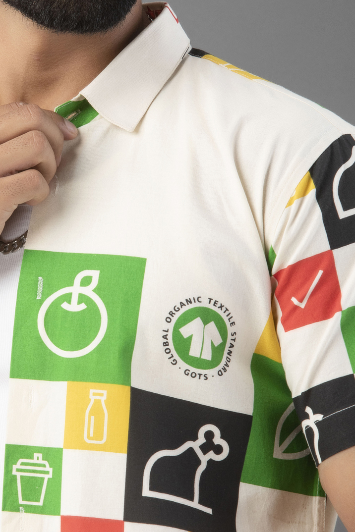 Color Block Overshirt