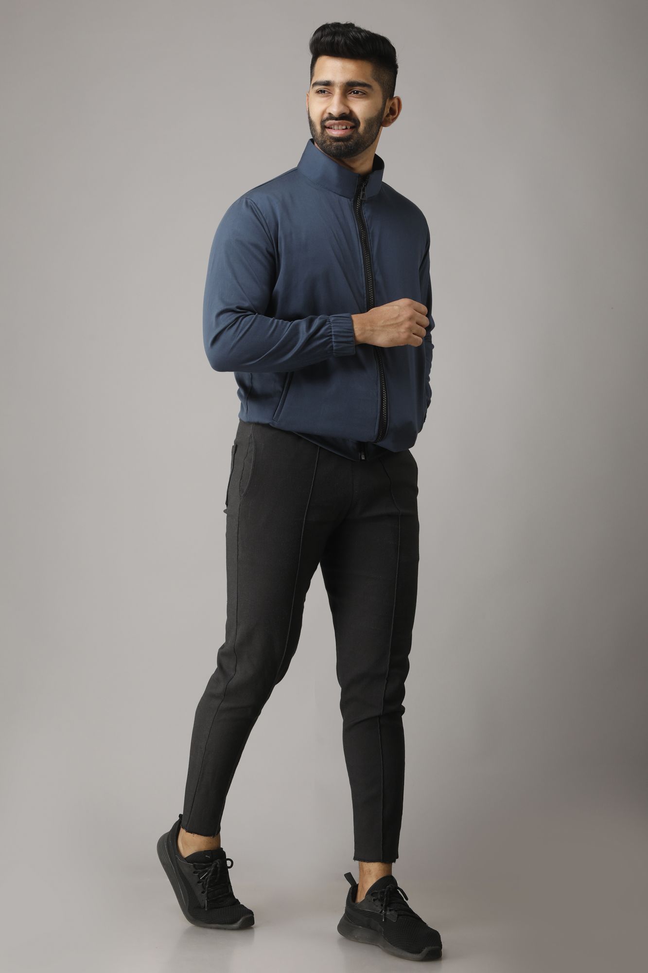 Mens Basic Bomber Jacket