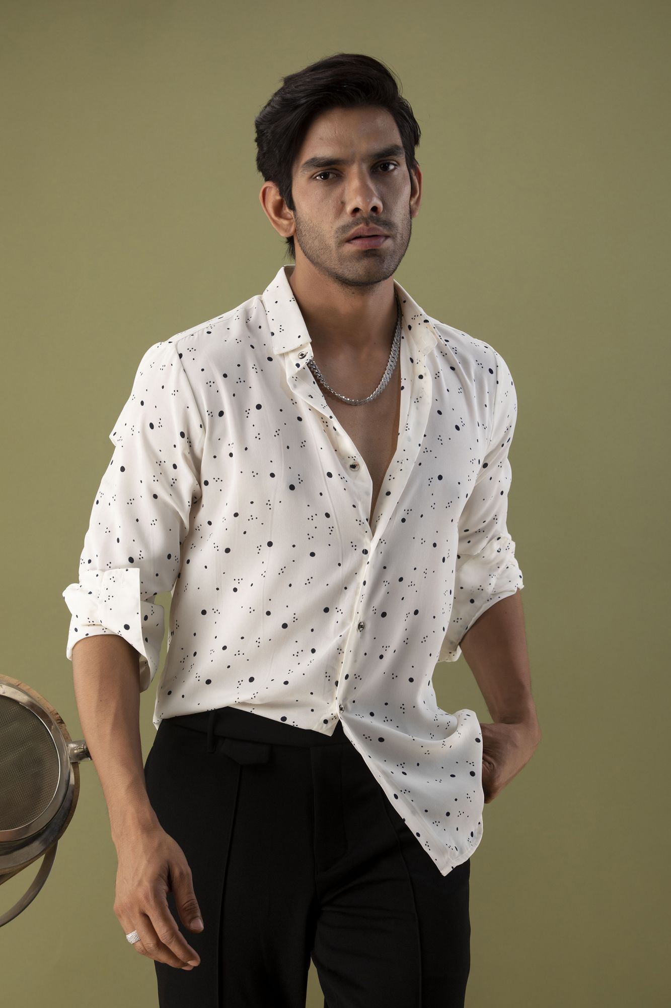 Printed Flowing Shirt