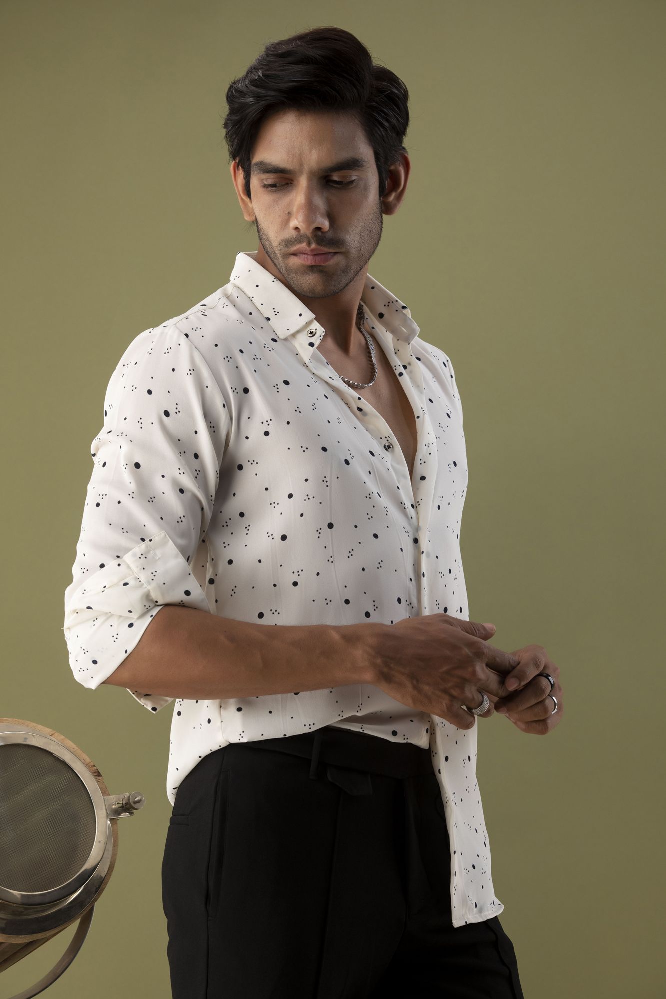 Printed Flowing Shirt