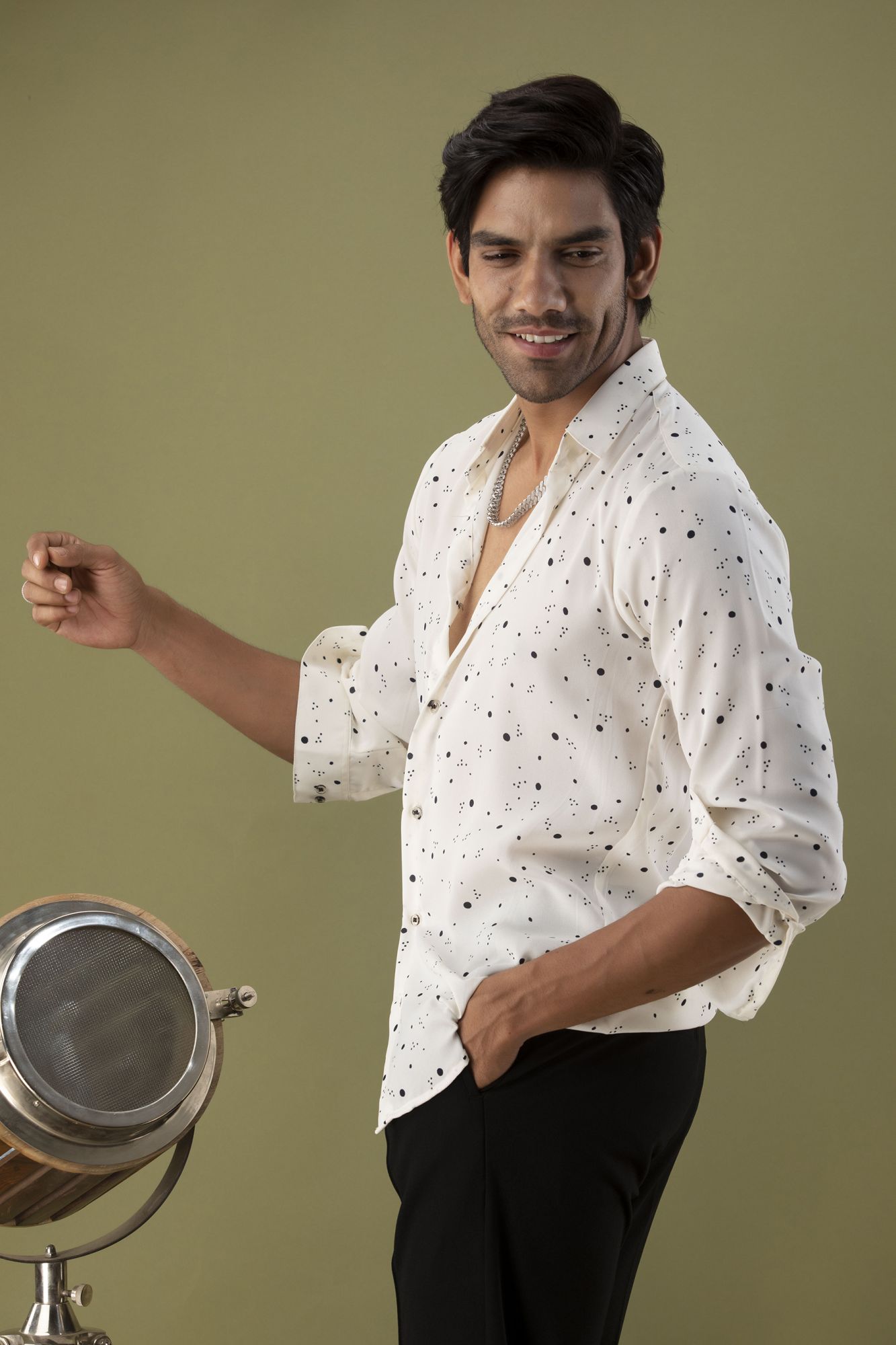 Printed Flowing Shirt