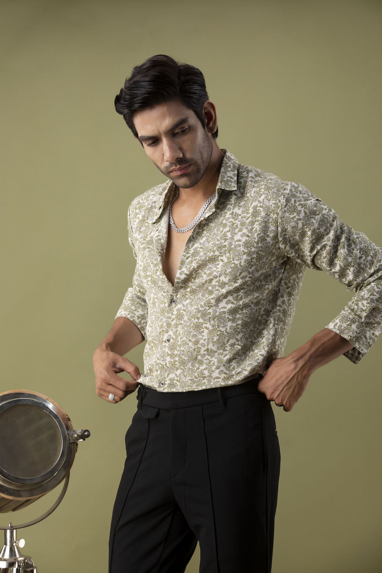Printed Floral Shirt