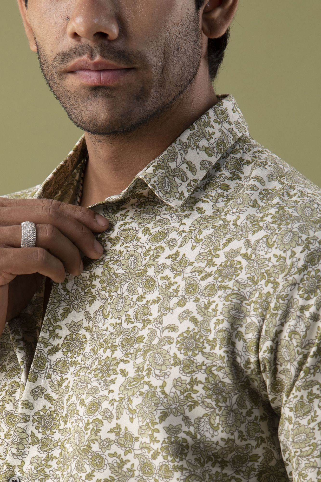 Printed Floral Shirt