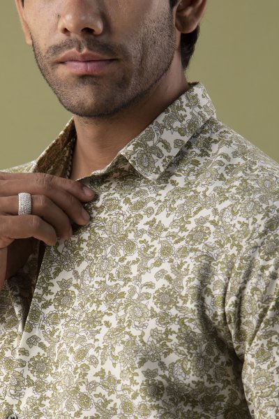 Printed Floral Shirt
