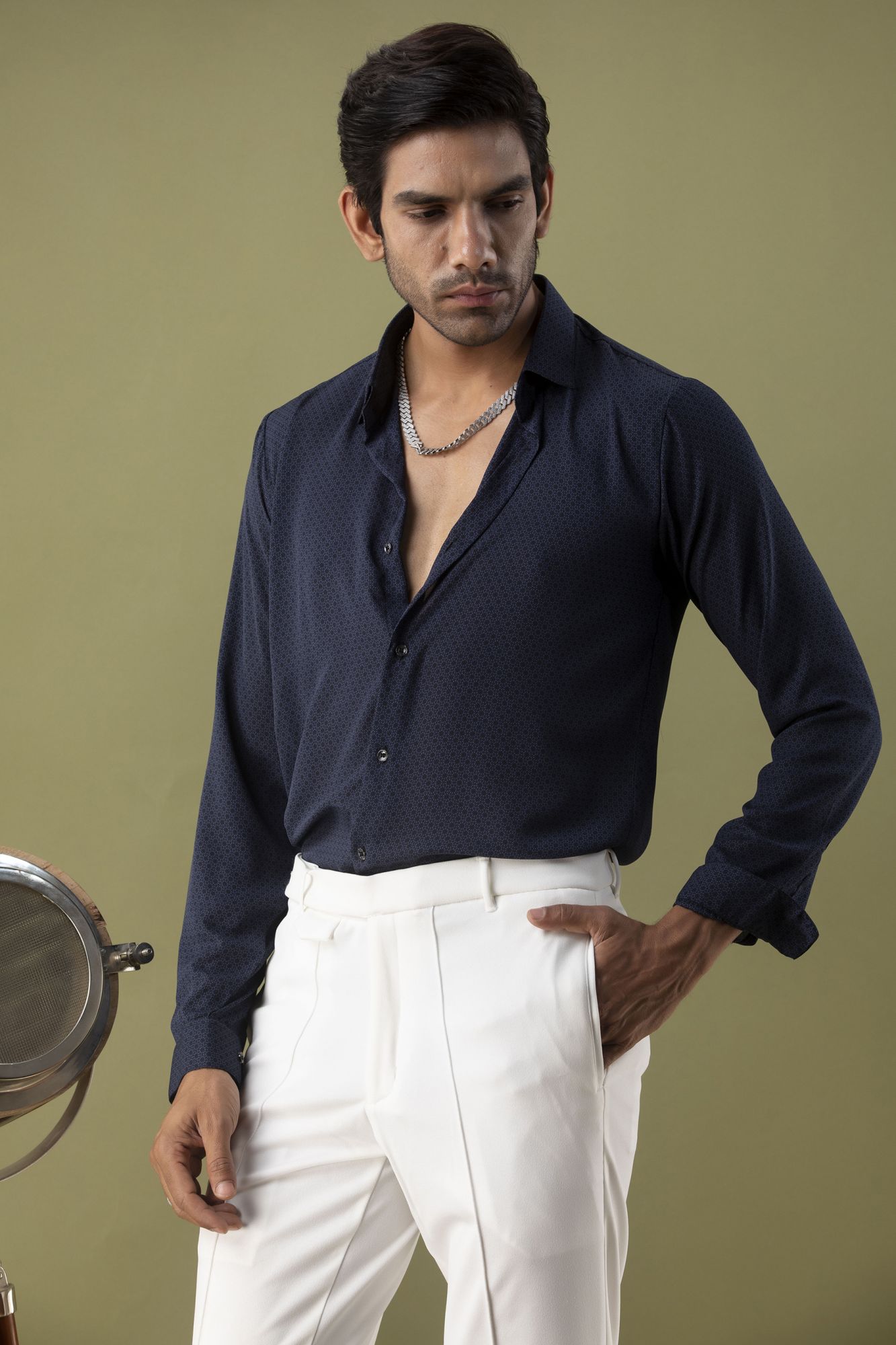 Printed Flowing Shirt