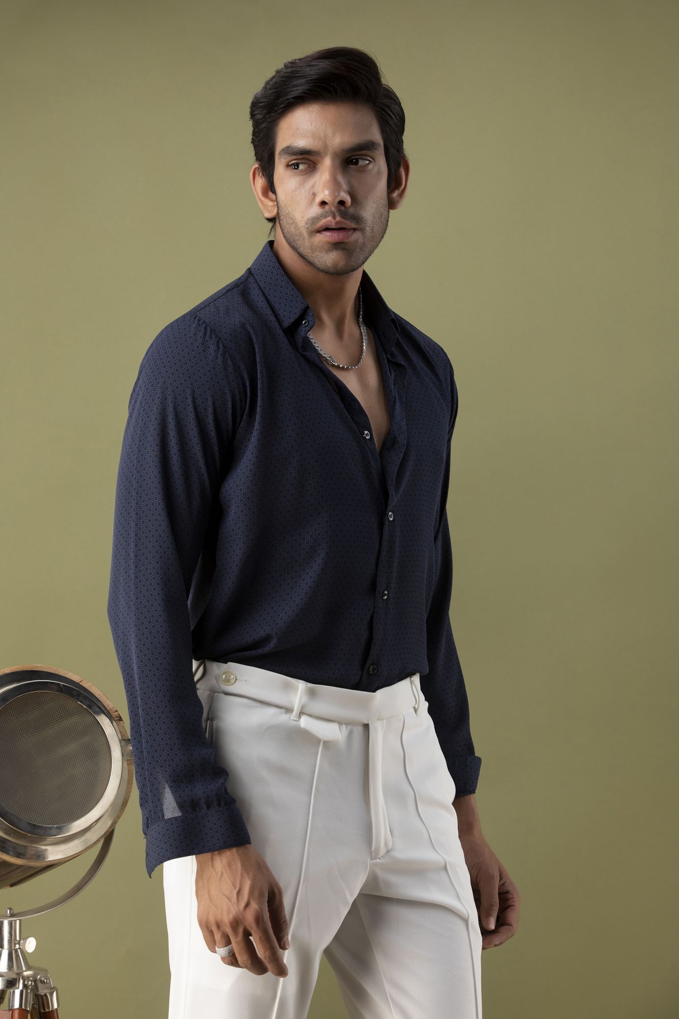 Printed Flowing Shirt