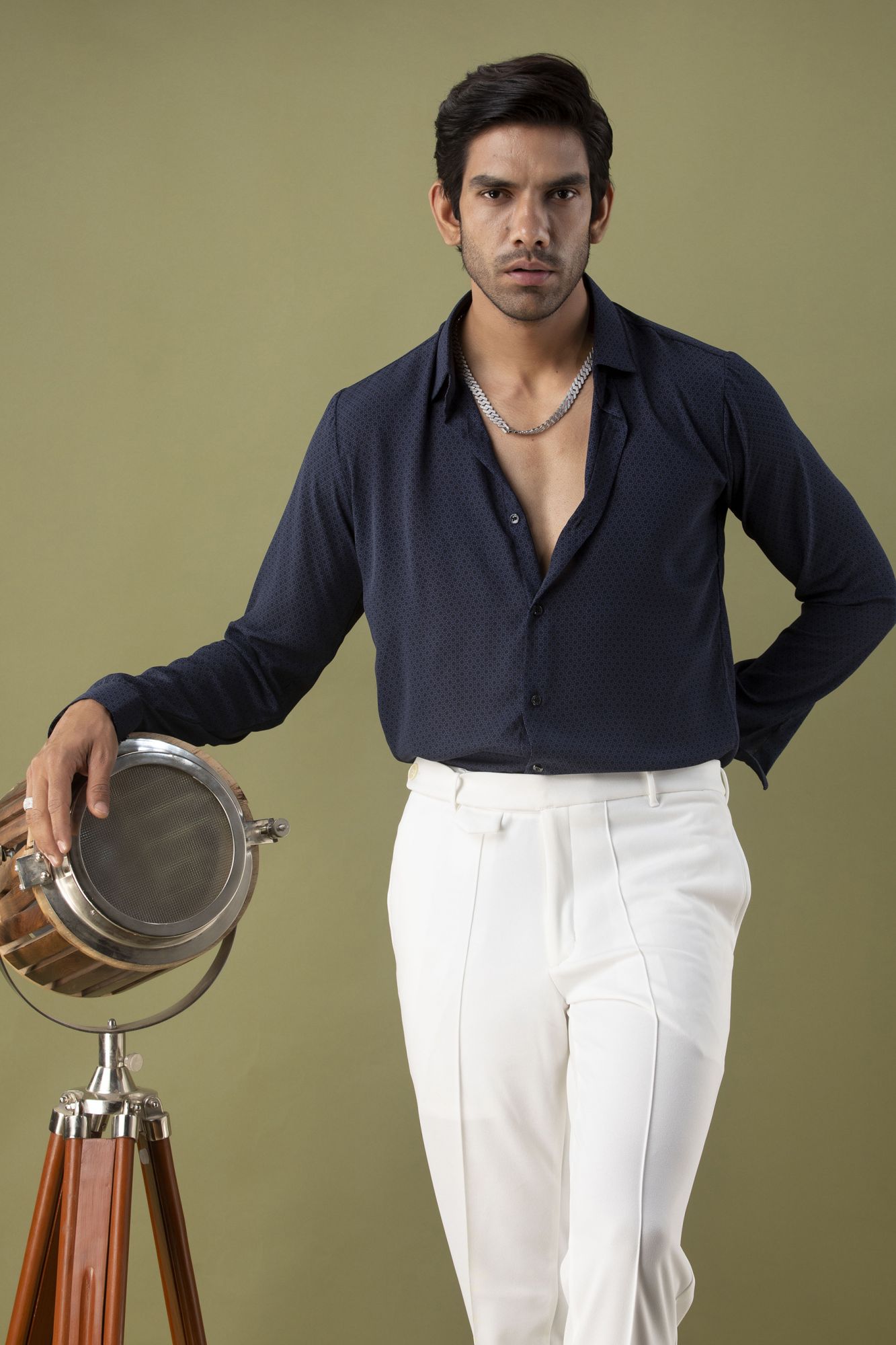 Printed Flowing Shirt