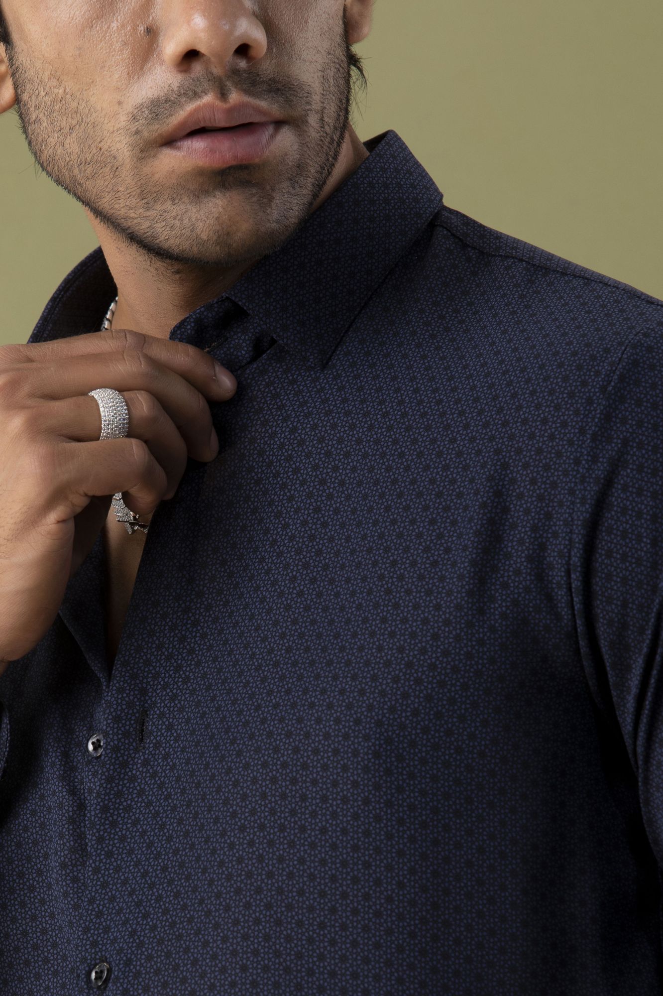 Printed Flowing Shirt