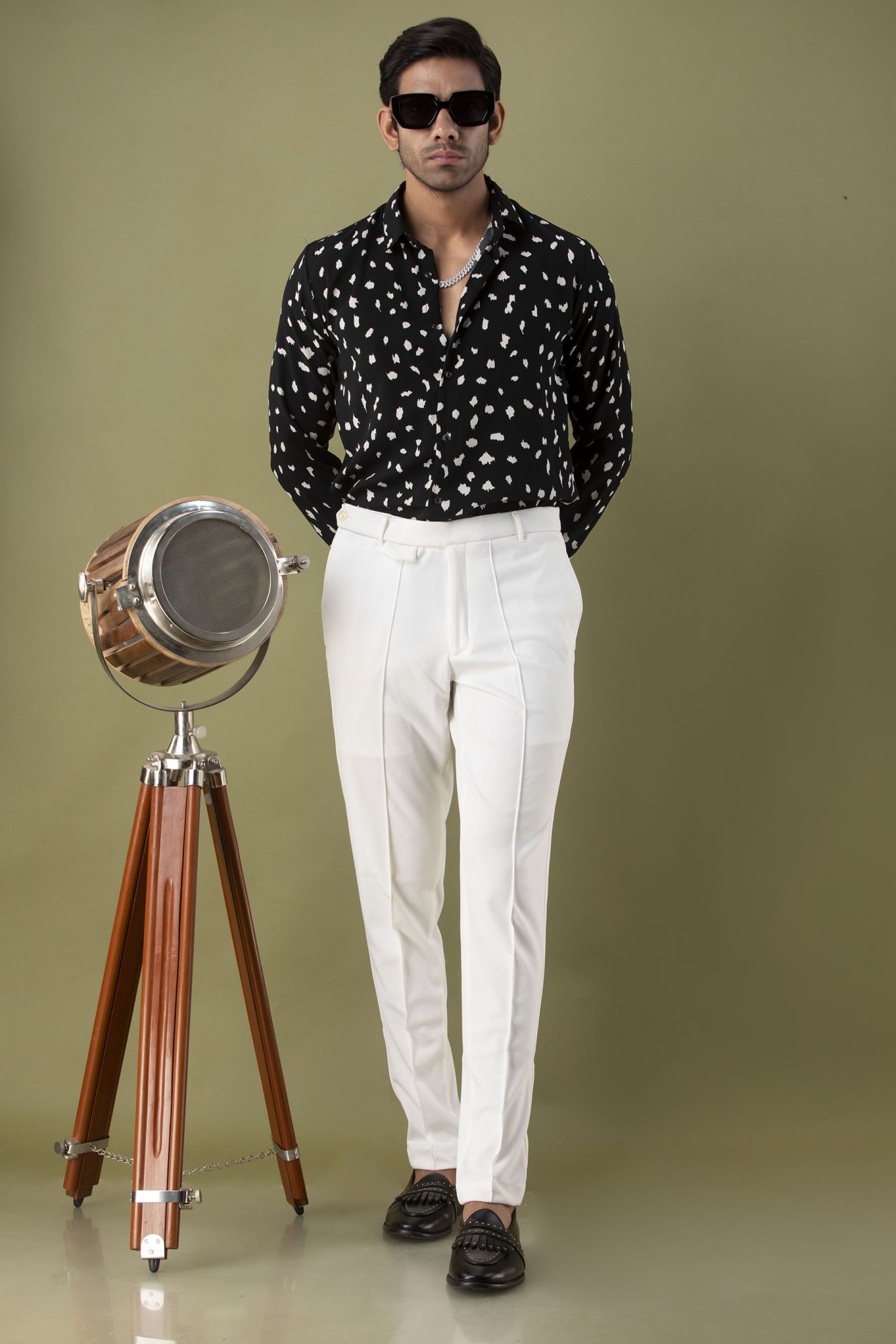 Printed Flowing Shirt