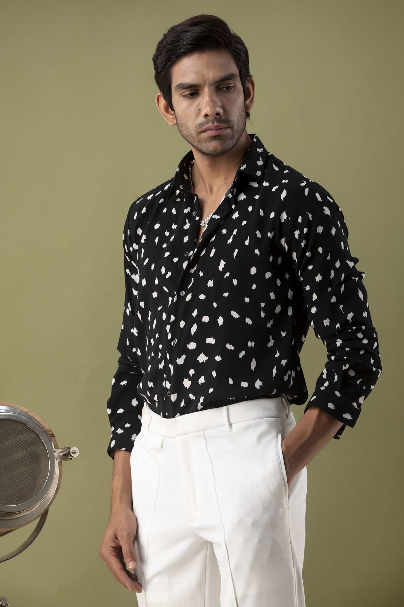 Printed Flowing Shirt