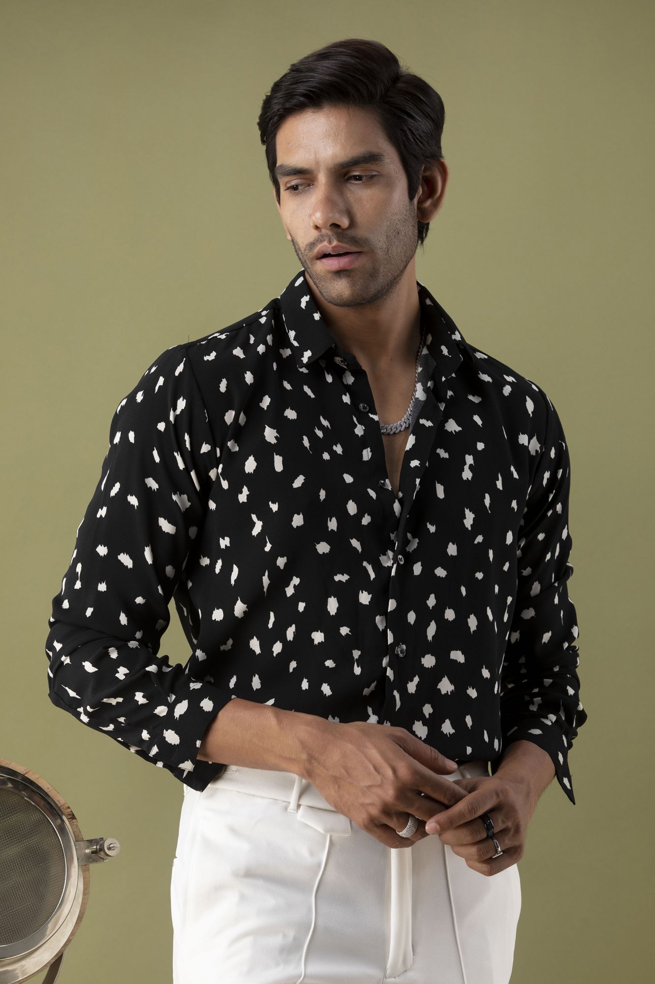 Printed Flowing Shirt
