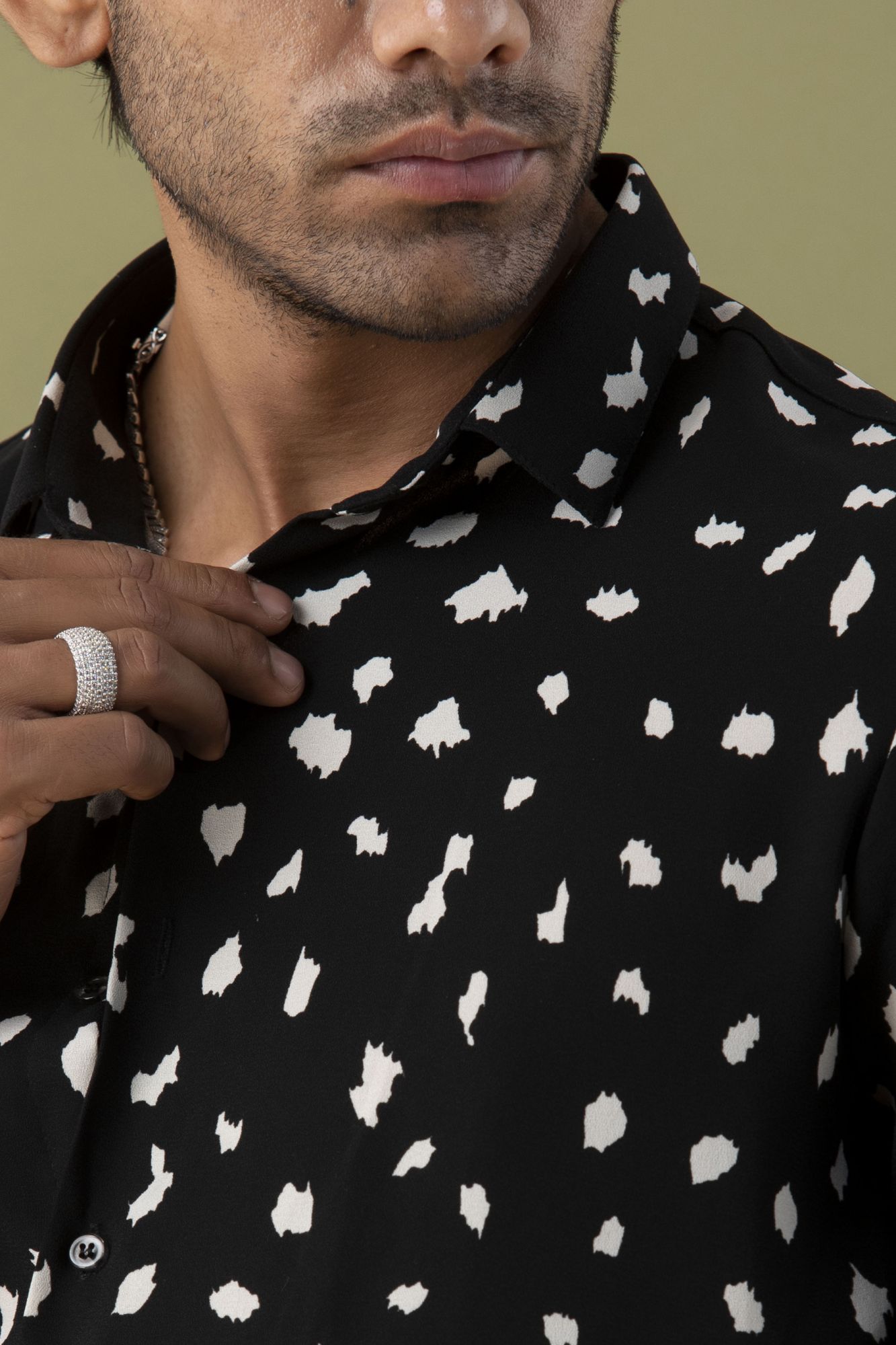 Printed Flowing Shirt
