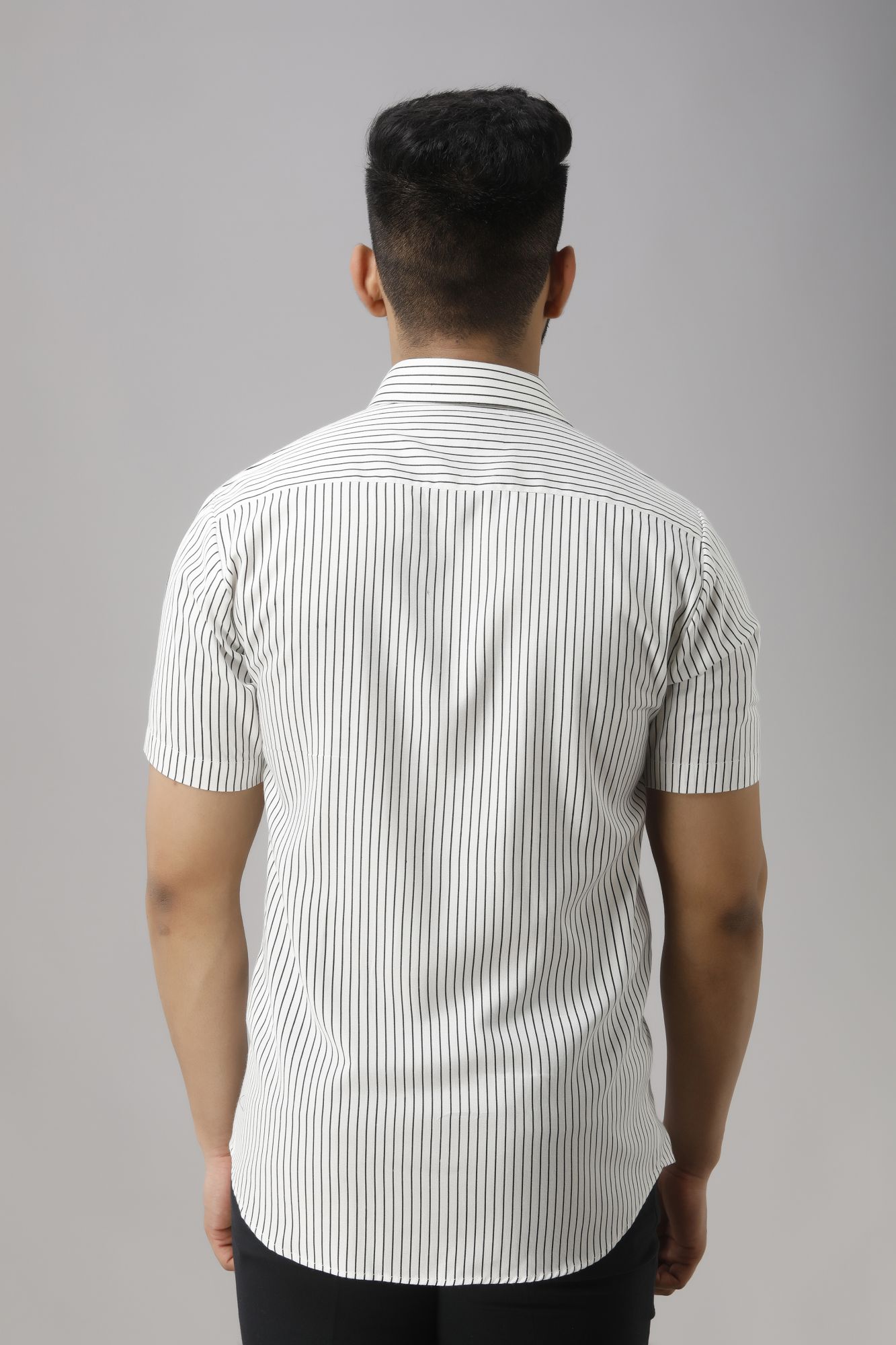 Mens Striped Casual Shirt