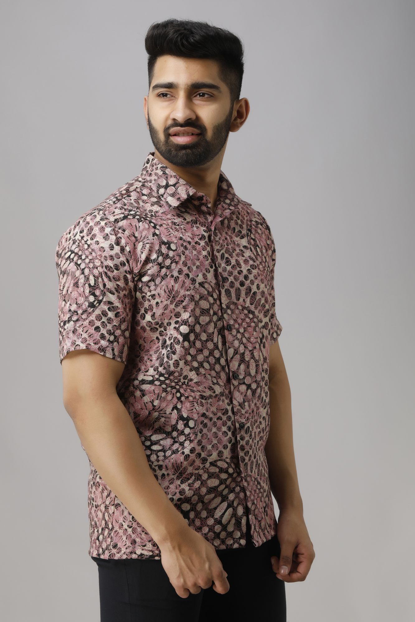 Mens Printed Casual Shrit