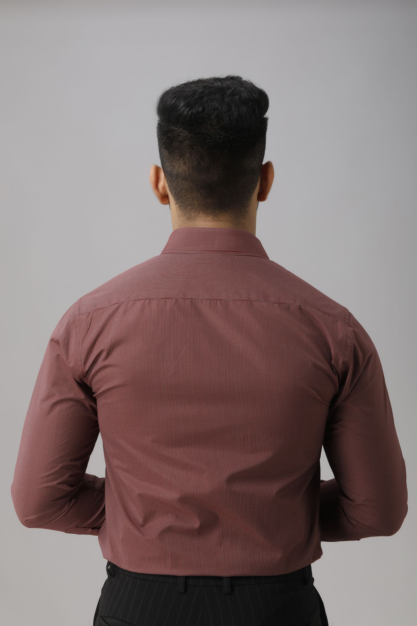 Mens Striped Slim Fit Shirt