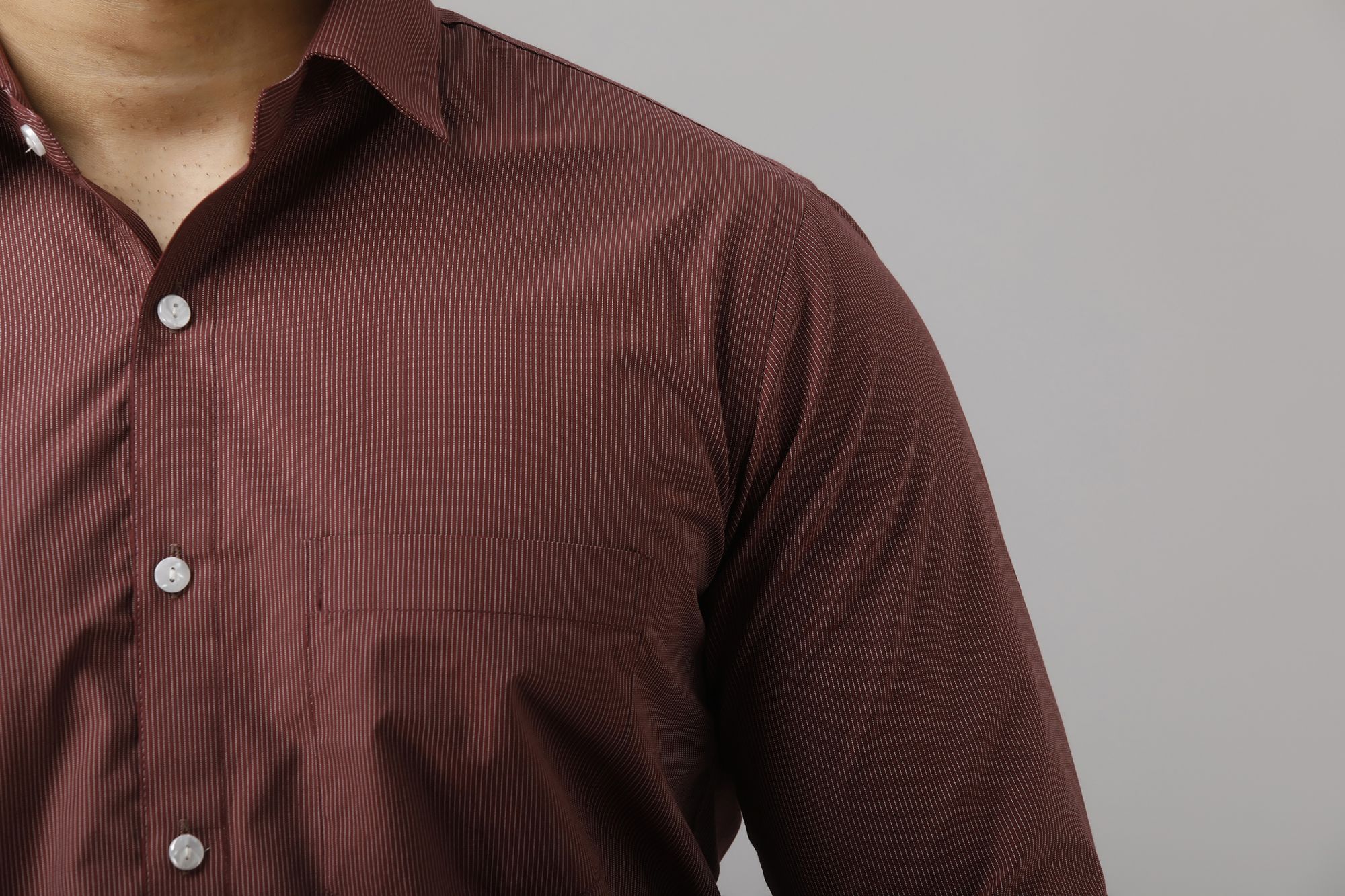 Mens Striped Slim Fit Shirt