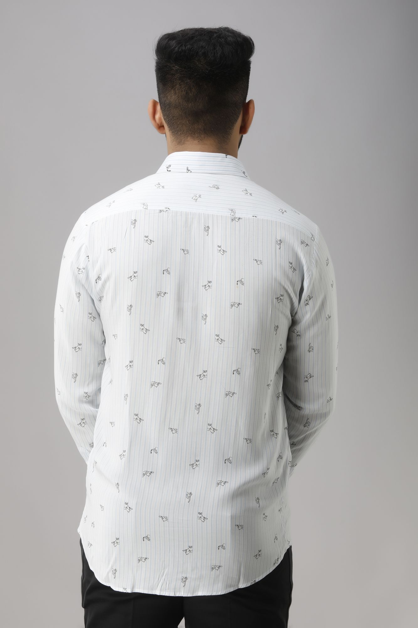 Mens Printed Flowing Shirt