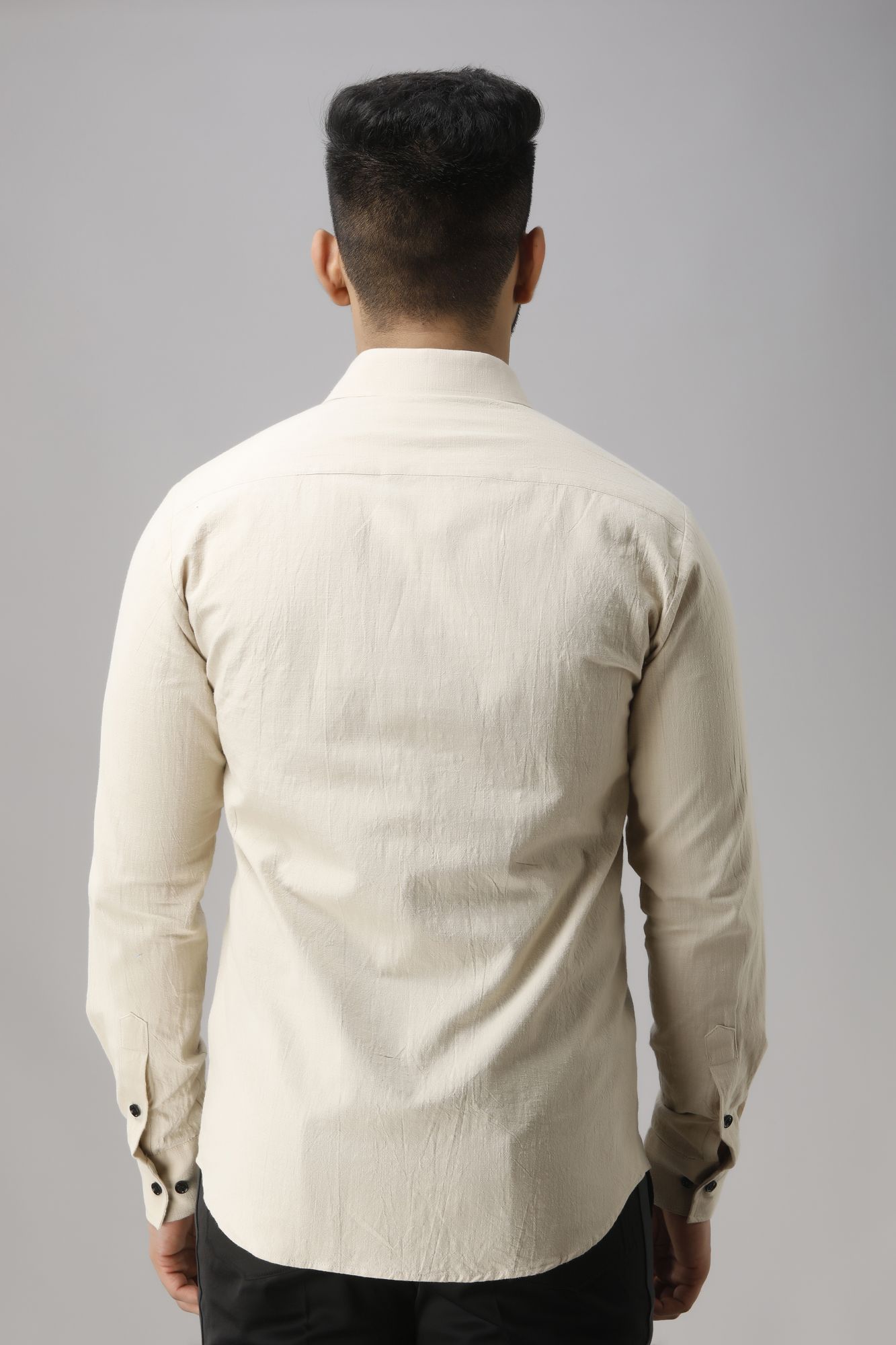 Mens Off-White Slim Fit Shirt