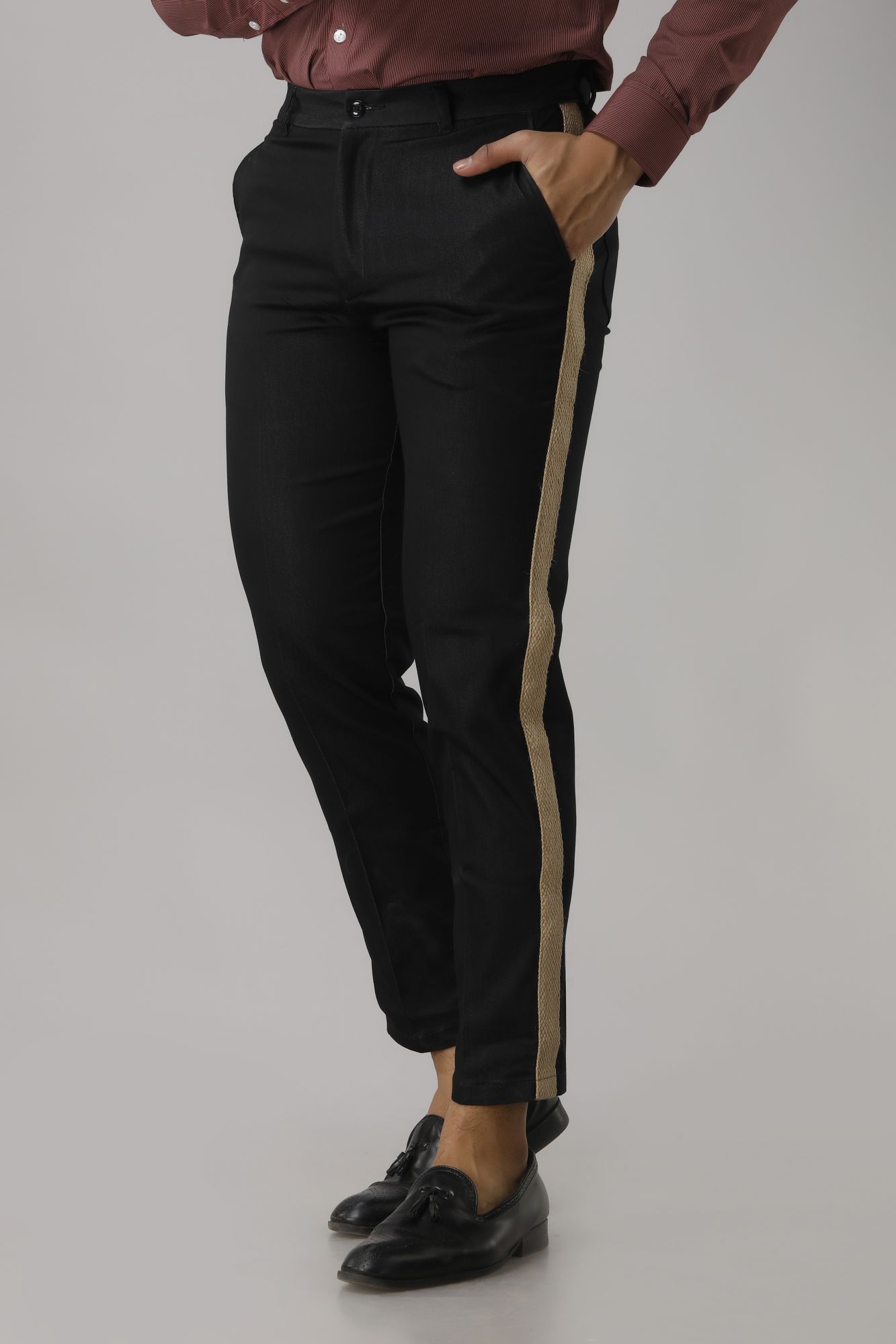 Mens Side Taped Pants