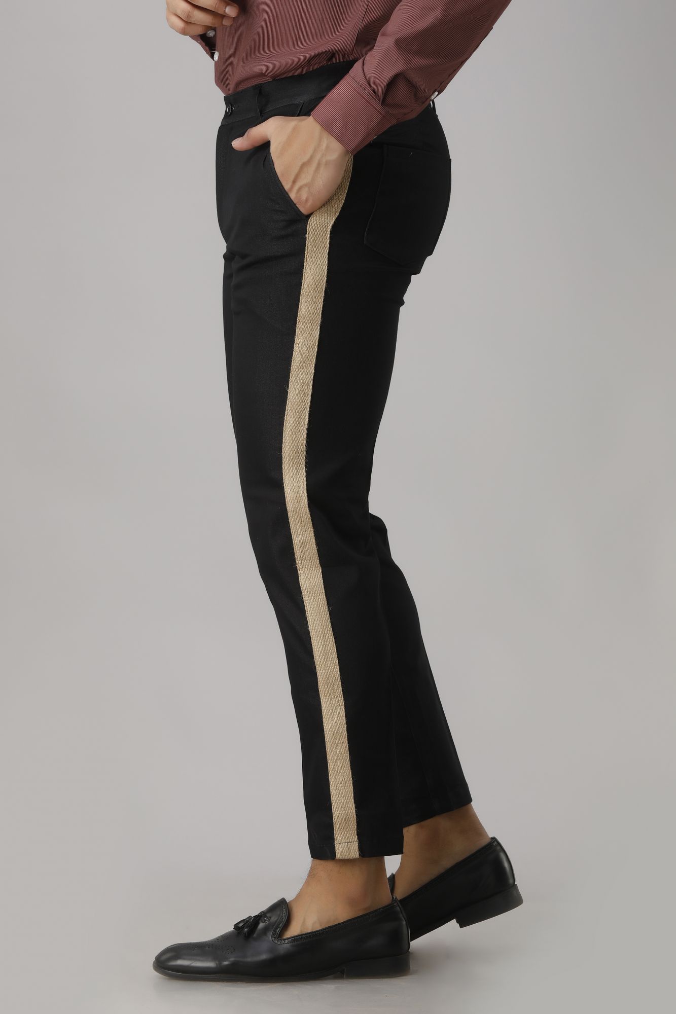 Mens Side Taped Pants