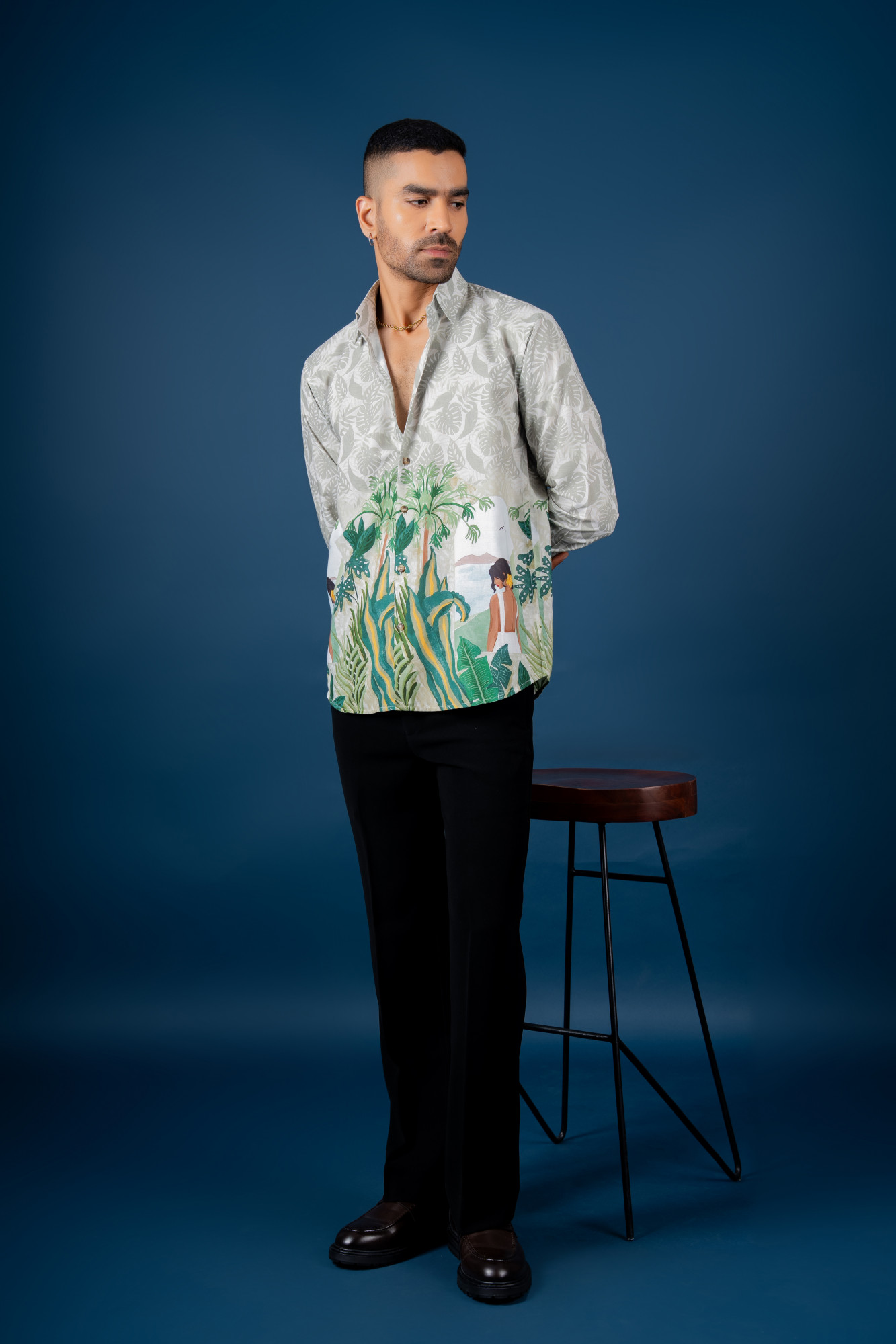 Tropical Printed Shirt