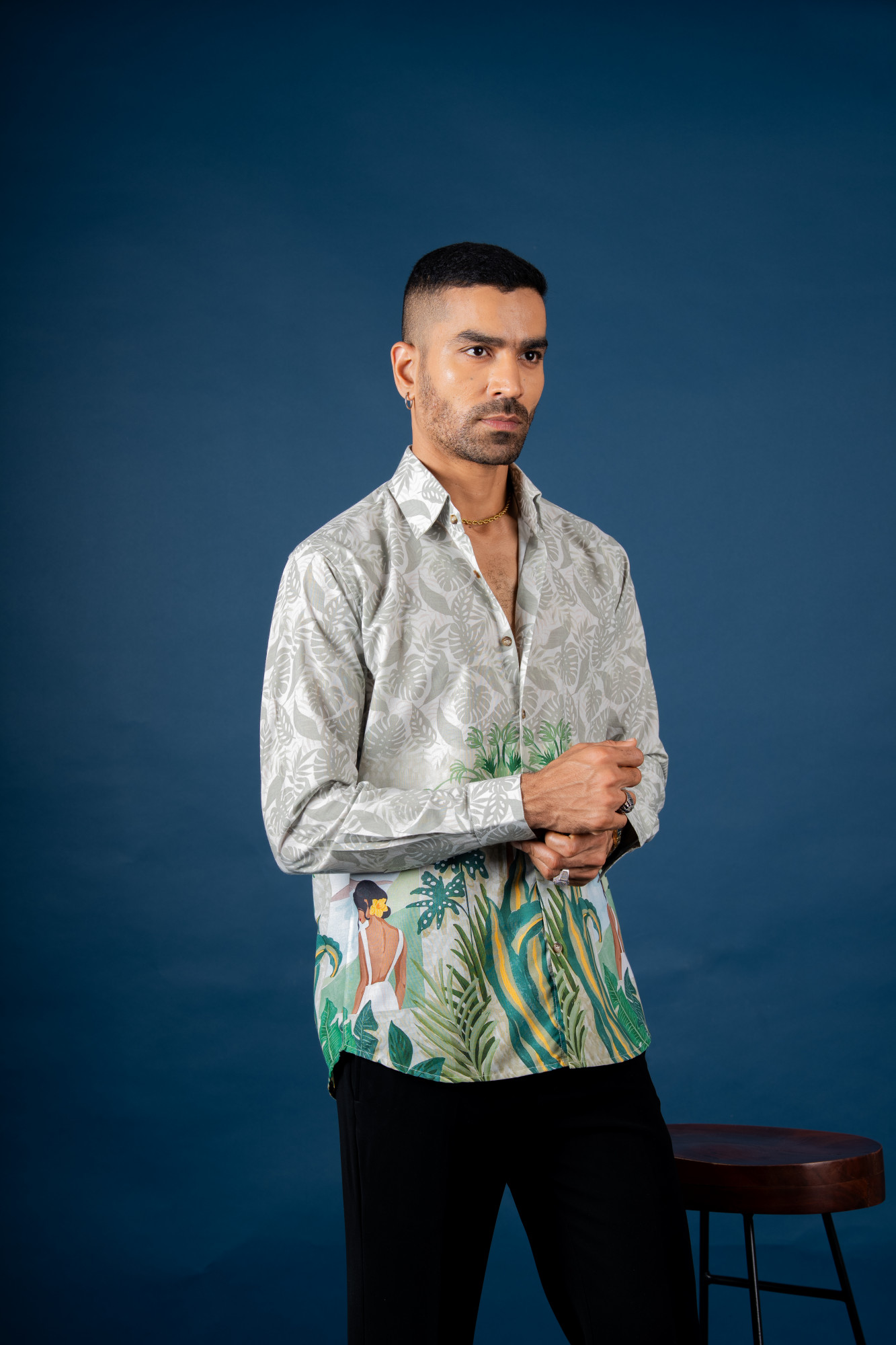 Tropical Printed Shirt