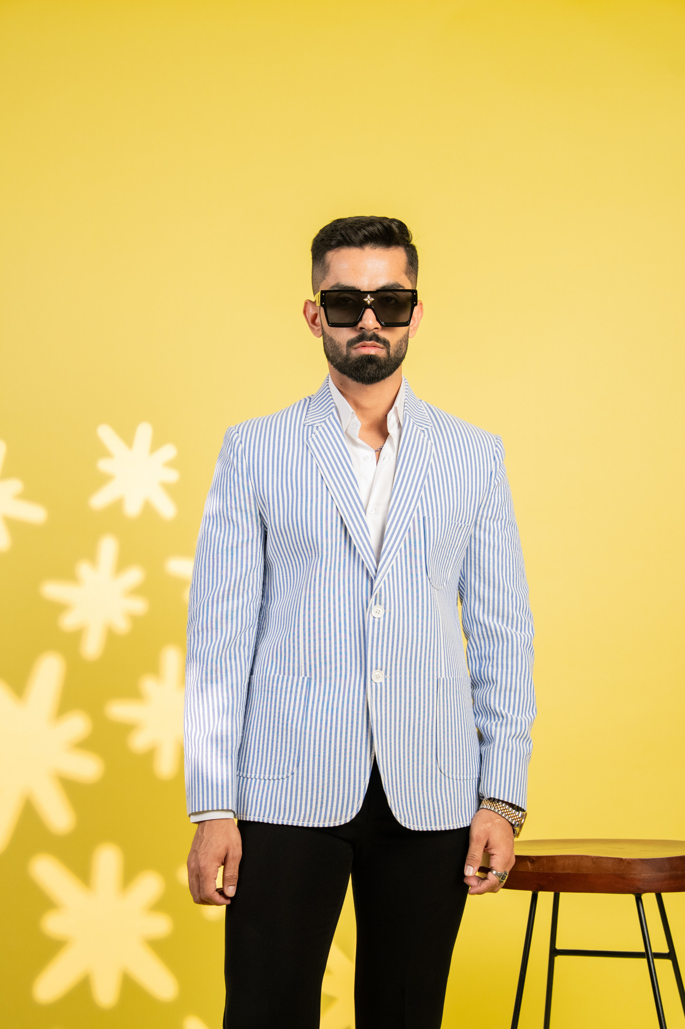 Striped Summer Blazer