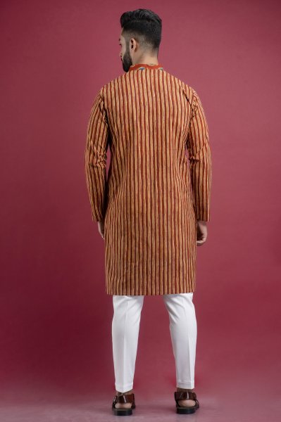 Motif Printed Kurta